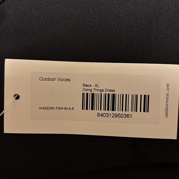 NWT Outdoor Voices Doing Things Dress - Picture 6 of 6